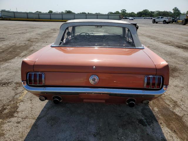 6F07A136637 - 1966 FORD MUSTANG ORANGE photo 6