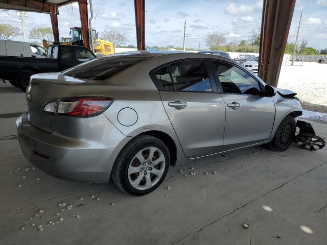 JM1BL1TFXD1767893 - 2013 MAZDA 3 I SILVER photo 3