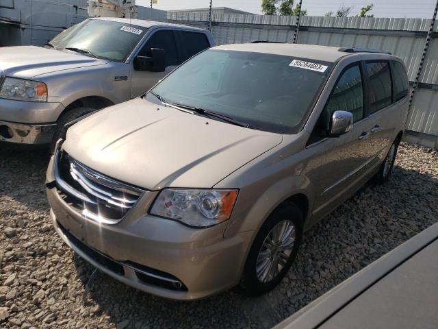 2C4RC1GG5DR779852 - 2013 CHRYSLER TOWN & COU LIMITED TAN photo 1