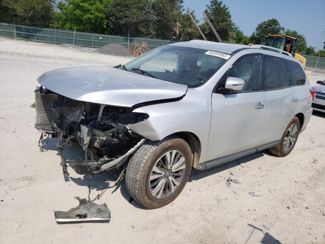 5N1DR2MM6KC640520 - 2019 NISSAN PATHFINDER S SILVER photo 1