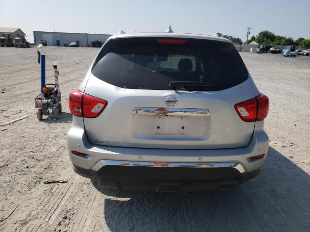 5N1DR2MM6KC640520 - 2019 NISSAN PATHFINDER S SILVER photo 6