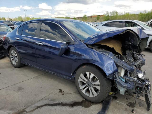 1HGCR2F34DA177197 - 2013 HONDA ACCORD LX BLUE photo 4