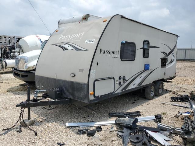 4YDT19520ET414648 - 2014 PASSPORT TRAVELTRLR Bej foto 2