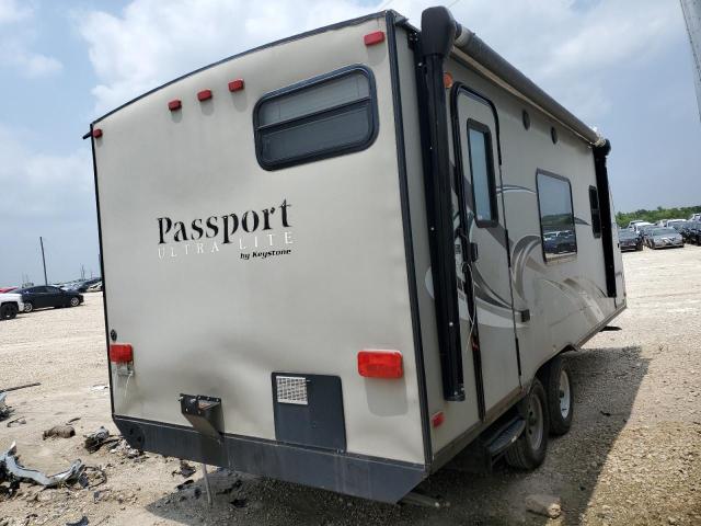 4YDT19520ET414648 - 2014 PASSPORT TRAVELTRLR Bej foto 4