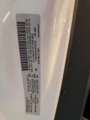 ZFBERFBB9H6F20452 - 2017 RAM PROMASTER SLT WHITE photo 14