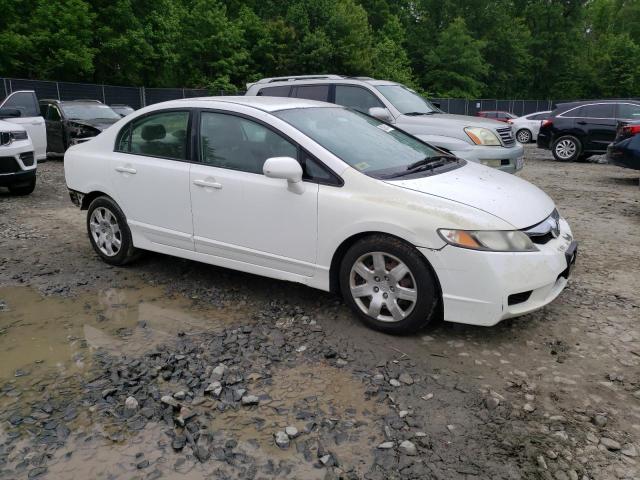 2HGFA1F52AH557748 - 2010 HONDA CIVIC LX WHITE photo 4