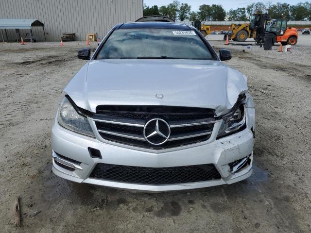 WDDGJ4HB3DG074962 - 2013 MERCEDES-BENZ C 250 SILVER photo 5