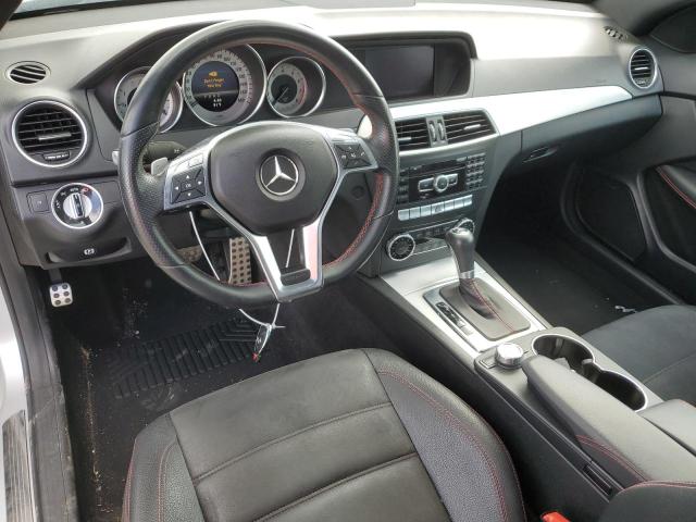 WDDGJ4HB3DG074962 - 2013 MERCEDES-BENZ C 250 SILVER photo 8