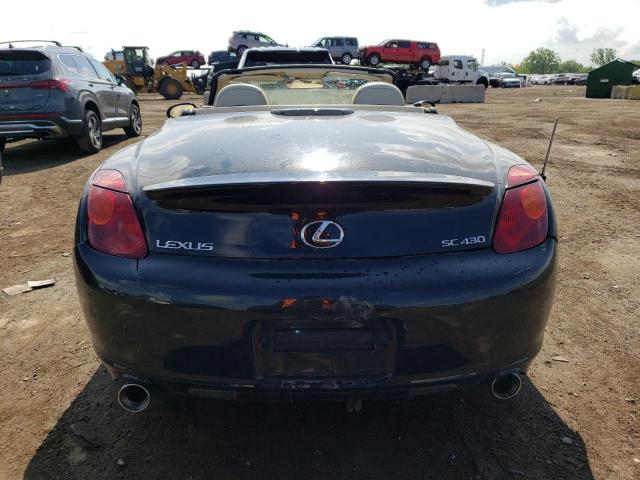 JTHFN48Y620031283 - 2002 LEXUS SC 430 BLACK photo 6