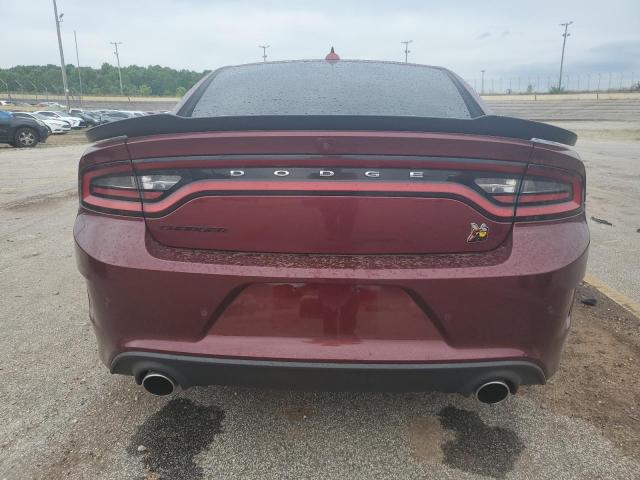 2C3CDXGJ3KH678303 - 2019 DODGE CHARGER SCAT PACK MAROON photo 6