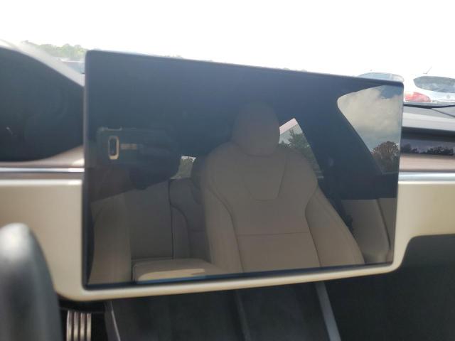 5YJSA1E57MF430177 - 2021 TESLA MODEL S Червоний фото 9