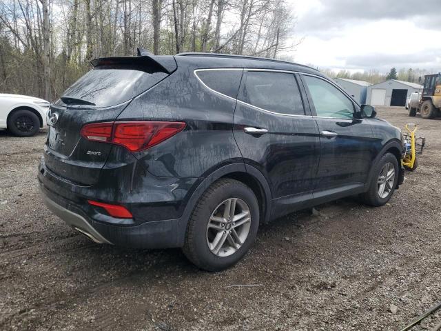 5XYZT3LB8HG453639 - 2017 HYUNDAI SANTA FE S Սև լուսանկար 3