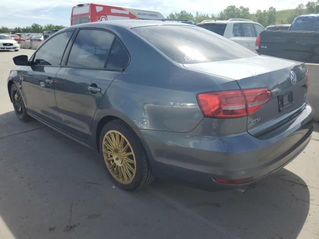 3VW1K7AJ9FM348039 - 2015 VOLKSWAGEN JETTA BASE 灰色 照片 2