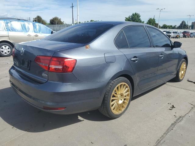 3VW1K7AJ9FM348039 - 2015 VOLKSWAGEN JETTA BASE 灰色 照片 3