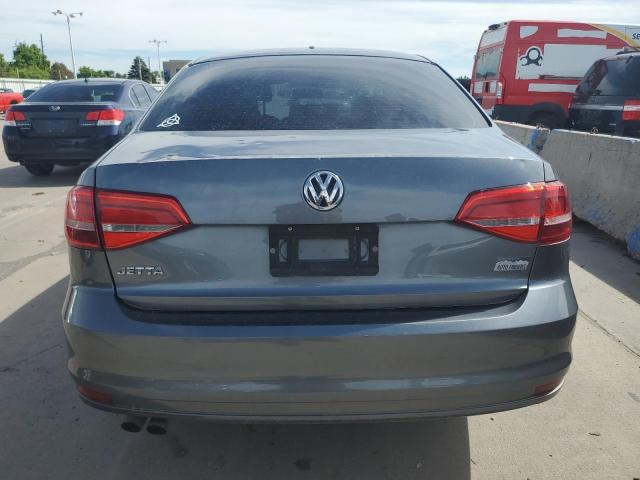 3VW1K7AJ9FM348039 - 2015 VOLKSWAGEN JETTA BASE 灰色 照片 6
