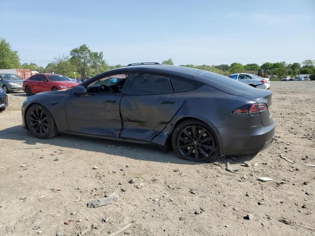 5YJSA1E58PF526873 - 2023 TESLA MODEL S GRAY photo 2