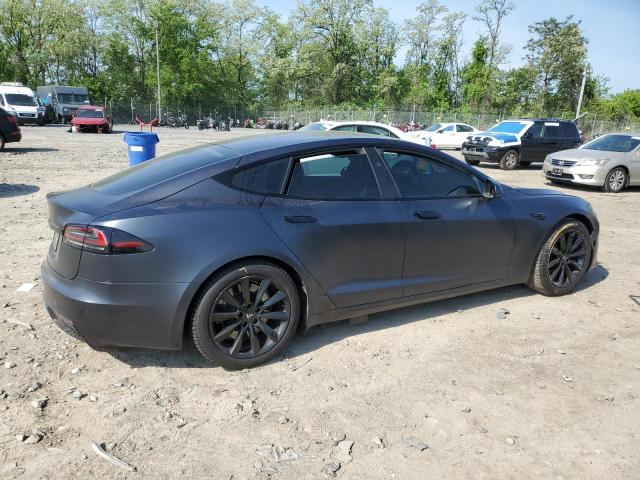 5YJSA1E58PF526873 - 2023 TESLA MODEL S GRAY photo 3
