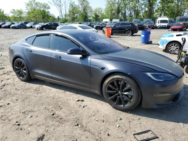 5YJSA1E58PF526873 - 2023 TESLA MODEL S GRAY photo 4
