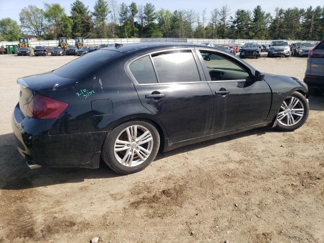 JN1CV6AP6DM718957 - 2013 INFINITI G37 BASE BLACK photo 3