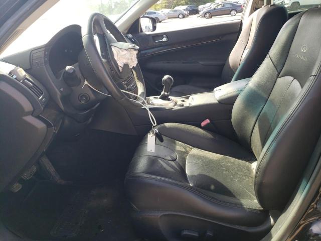 JN1CV6AP6DM718957 - 2013 INFINITI G37 BASE BLACK photo 7
