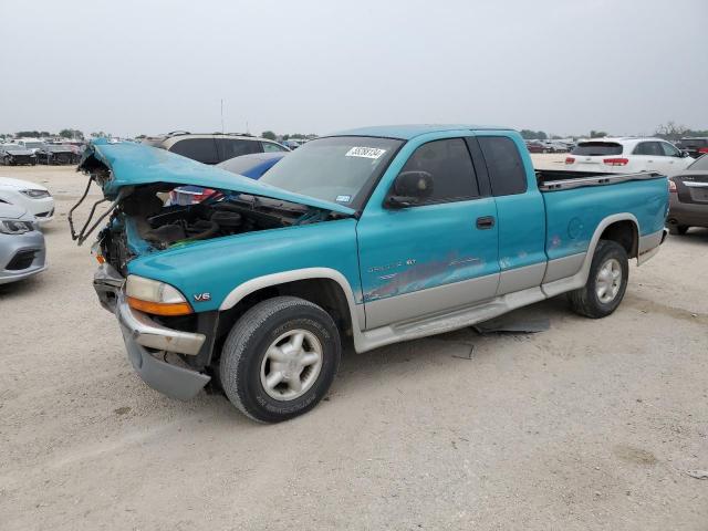 1B7GG22X0WS523922 - 1998 DODGE DAKOTA TURQUOISE photo 1