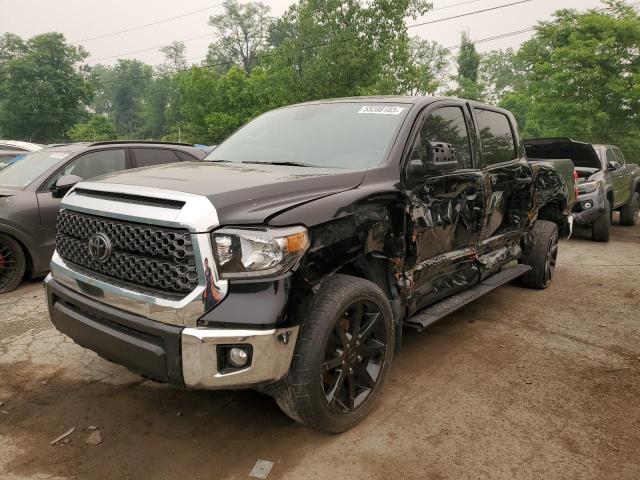 5TFEY5F14MX273189 - 2021 TOYOTA TUNDRA CREWMAX SR5 BLACK photo 1