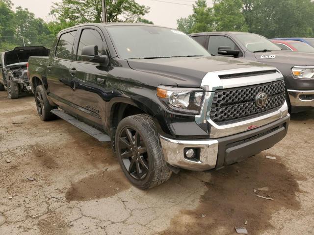 5TFEY5F14MX273189 - 2021 TOYOTA TUNDRA CREWMAX SR5 BLACK photo 4