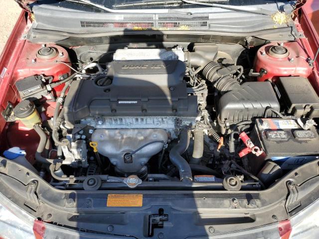 KNAFE121685559300 - 2008 KIA SPECTRA EX RED photo 11