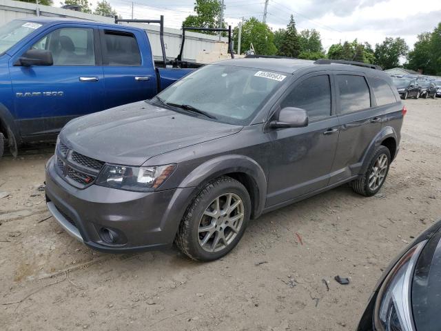 3C4PDDEG7ET155655 - 2014 DODGE JOURNEY R/T GRAY photo 1