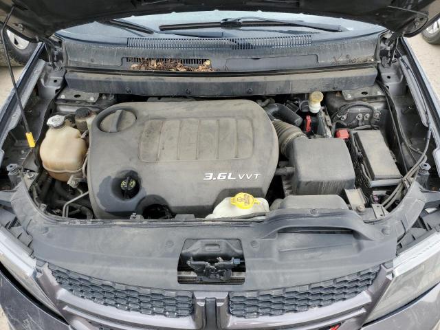 3C4PDDEG7ET155655 - 2014 DODGE JOURNEY R/T GRAY photo 12