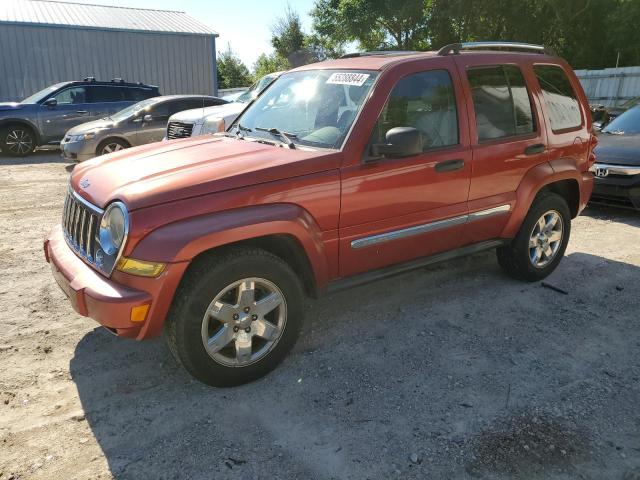 1J4GK58K16W140926 - 2006 JEEP LIBERTY LIMITED RED photo 1