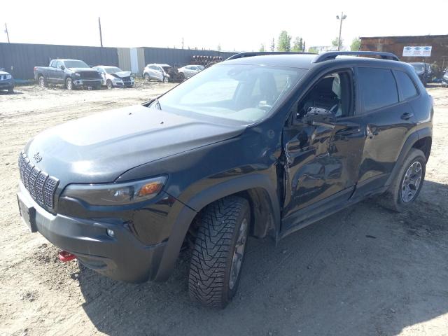 1C4PJMBX2MD153247 - 2021 JEEP CHEROKEE TRAILHAWK BLACK photo 1