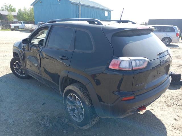 1C4PJMBX2MD153247 - 2021 JEEP CHEROKEE TRAILHAWK BLACK photo 2