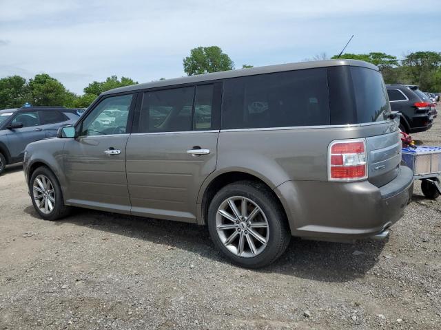 2FMGK5D88DBD17210 - 2013 FORD FLEX LIMITED GRAY photo 2