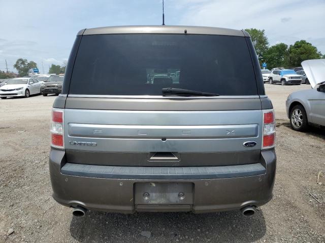 2FMGK5D88DBD17210 - 2013 FORD FLEX LIMITED GRAY photo 6