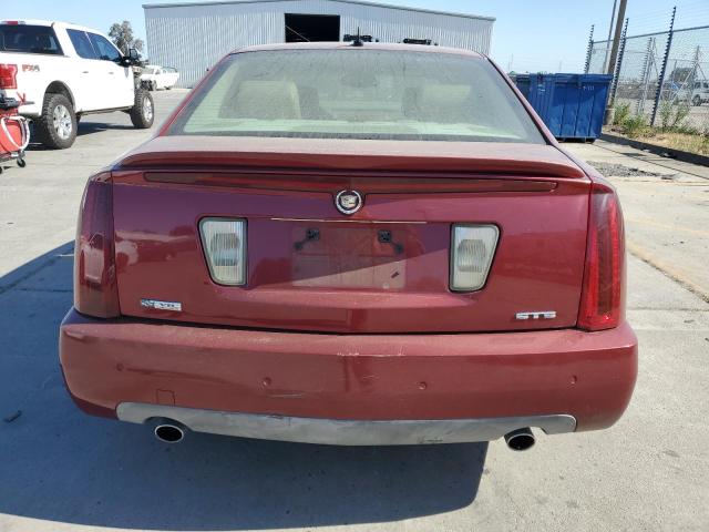 1G6DC67A160135851 - 2006 CADILLAC STS RED photo 6