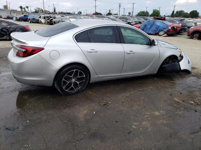 2G4GL5EX8H9128380 - 2017 BUICK REGAL SPORT TOURING SILVER photo 3