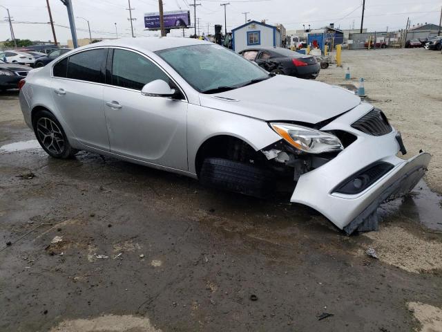 2G4GL5EX8H9128380 - 2017 BUICK REGAL SPORT TOURING SILVER photo 4