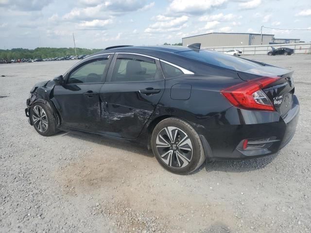 JHMFC1F73JX037093 - 2018 HONDA CIVIC EXL BLACK photo 2