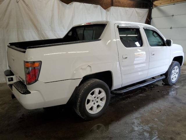 2HJYK16538H541391 - 2008 HONDA RIDGELINE RTL WHITE photo 3