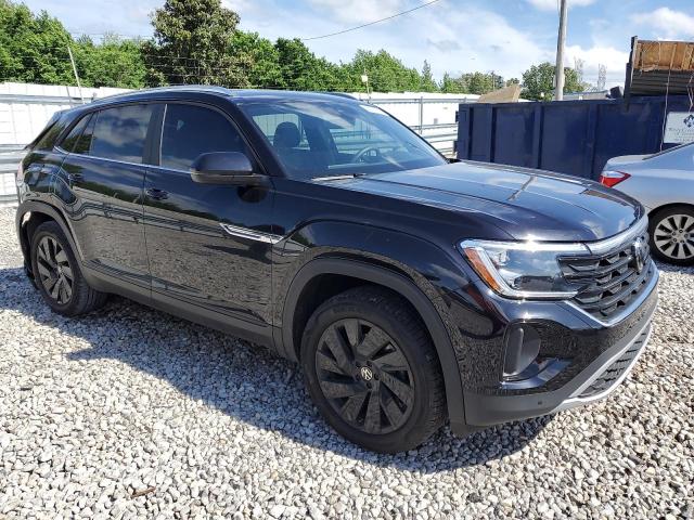 1V2JE2CA3RC213573 - 2024 VOLKSWAGEN ATLAS CROS SE BLACK photo 4