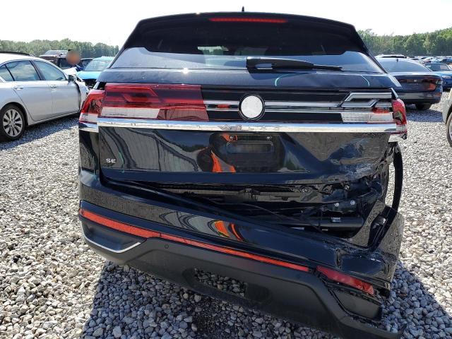 1V2JE2CA3RC213573 - 2024 VOLKSWAGEN ATLAS CROS SE BLACK photo 6