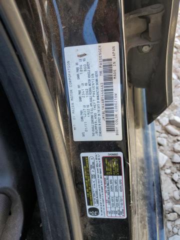 JM1BL1K46B1446463 - 2011 MAZDA SPEED 3 Қара фото 12