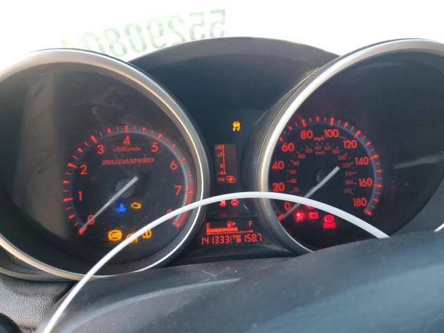 JM1BL1K46B1446463 - 2011 MAZDA SPEED 3 Қара фото 9