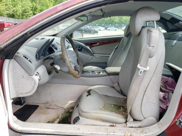 WDBSK75F33F055454 - 2003 MERCEDES-BENZ SL 500R BURGUNDY photo 7
