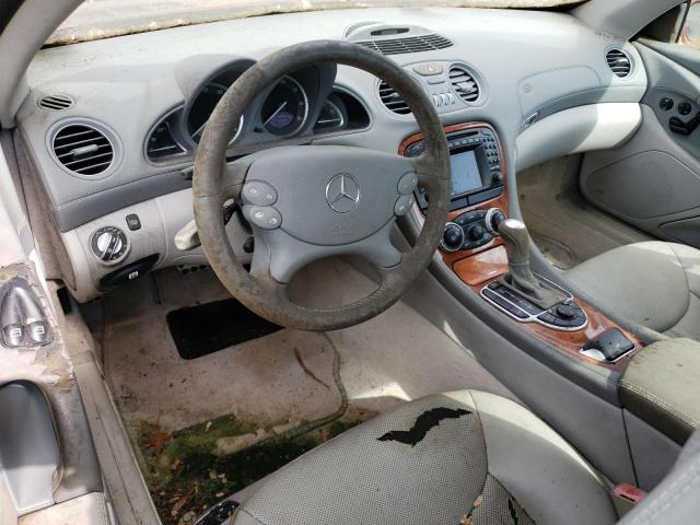 WDBSK75F33F055454 - 2003 MERCEDES-BENZ SL 500R BURGUNDY photo 8
