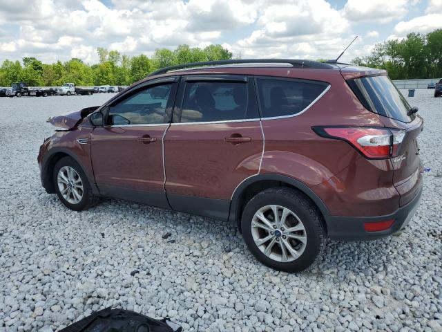 1FMCU0GD7JUC61707 - 2018 FORD ESCAPE SE BROWN photo 2