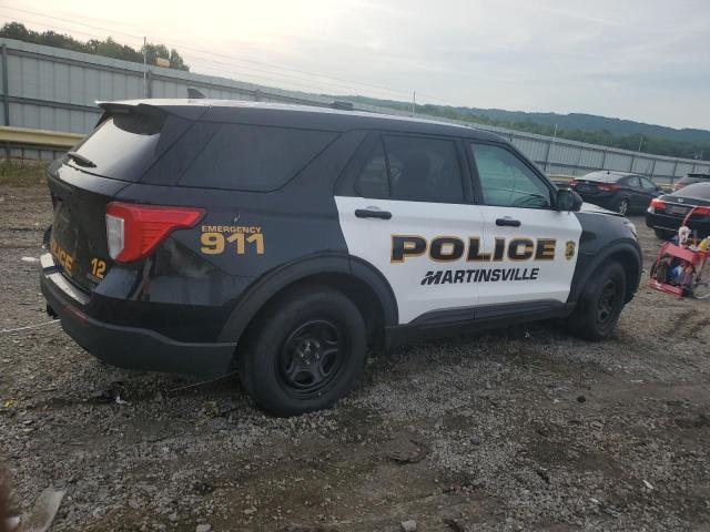 1FM5K8AB0MGA17890 - 2021 FORD EXPLORER POLICE INTERCEPTOR 黑色 照片 3