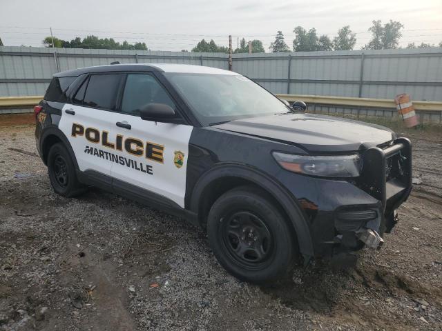 1FM5K8AB0MGA17890 - 2021 FORD EXPLORER POLICE INTERCEPTOR 黑色 照片 4
