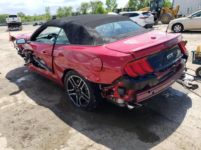 1FATP8FF6M5151748 - 2021 FORD MUSTANG GT BURGUNDY photo 2